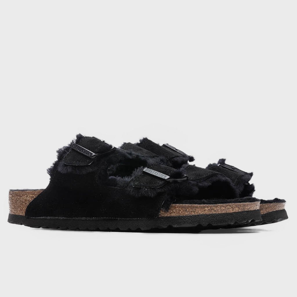 Wide Arizona Shearling - Black