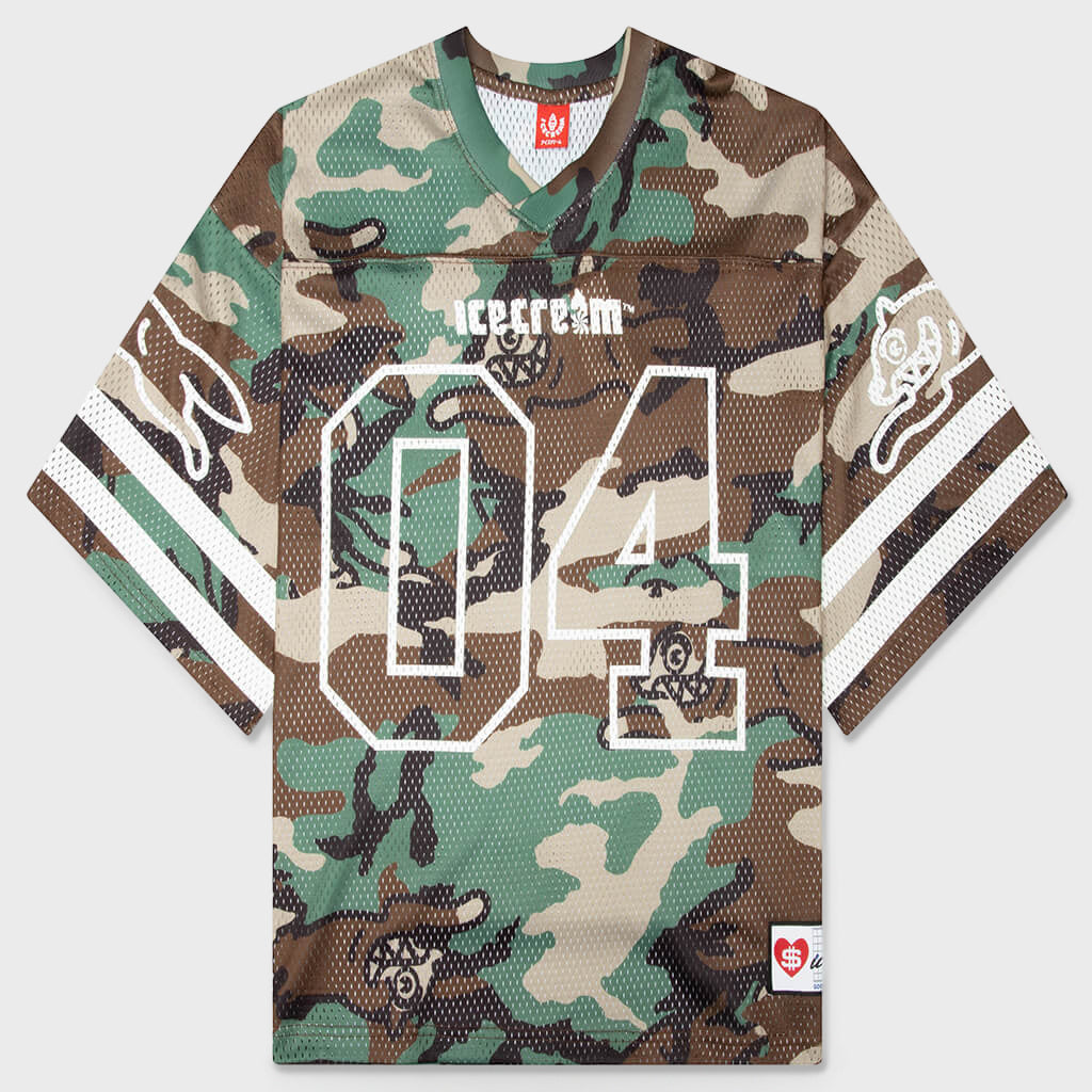 Blackberry S/S Knit Jersey - Camo