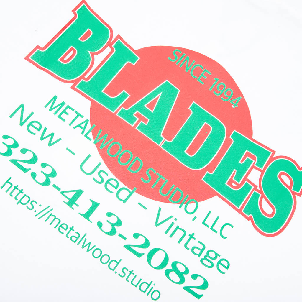 Blades Gym T-Shirt - White