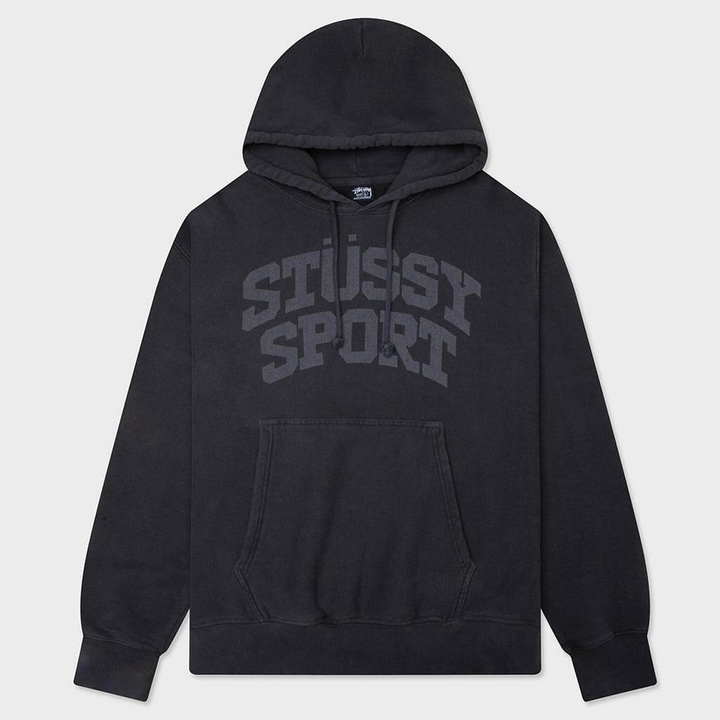 Block Sport Garment Dyed Hood - Faded Black