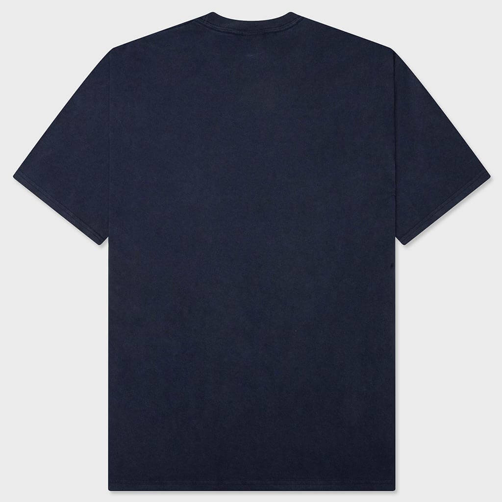 Block Sport Tee - Navy