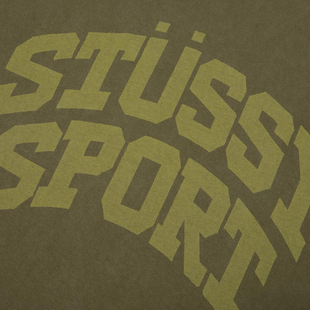 Block Sport Tee - Olive