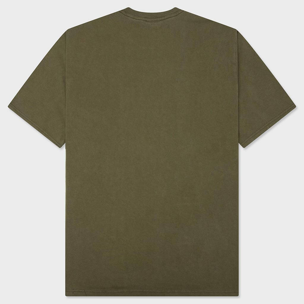Block Sport Tee - Olive