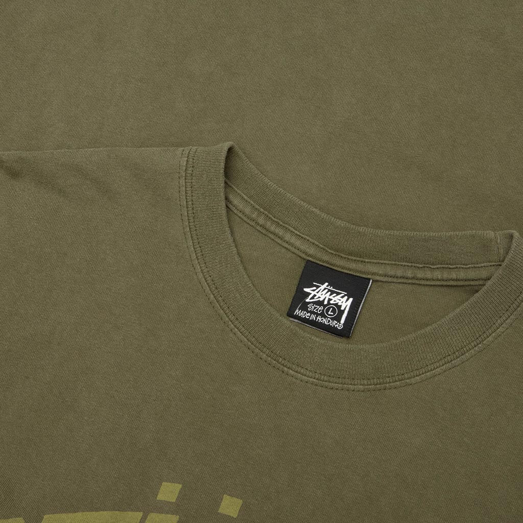 Block Sport Tee - Olive