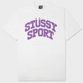 Block Sport Tee - White
