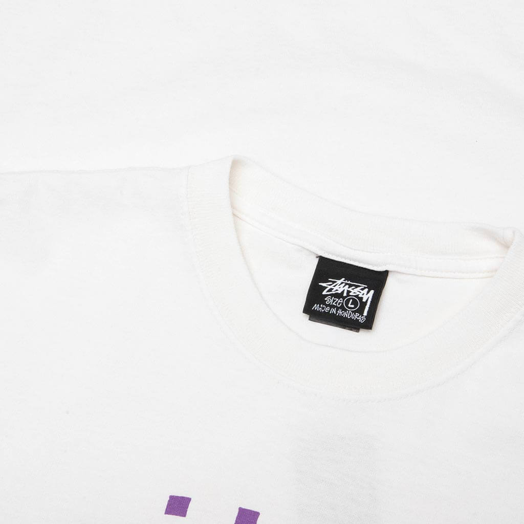 Block Sport Tee - White