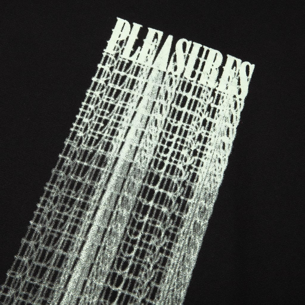 Blurred Hoodie - Black