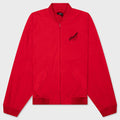 Bomber Track Jacket - Red