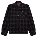 Bonded Reversible Check Shirt - Nero