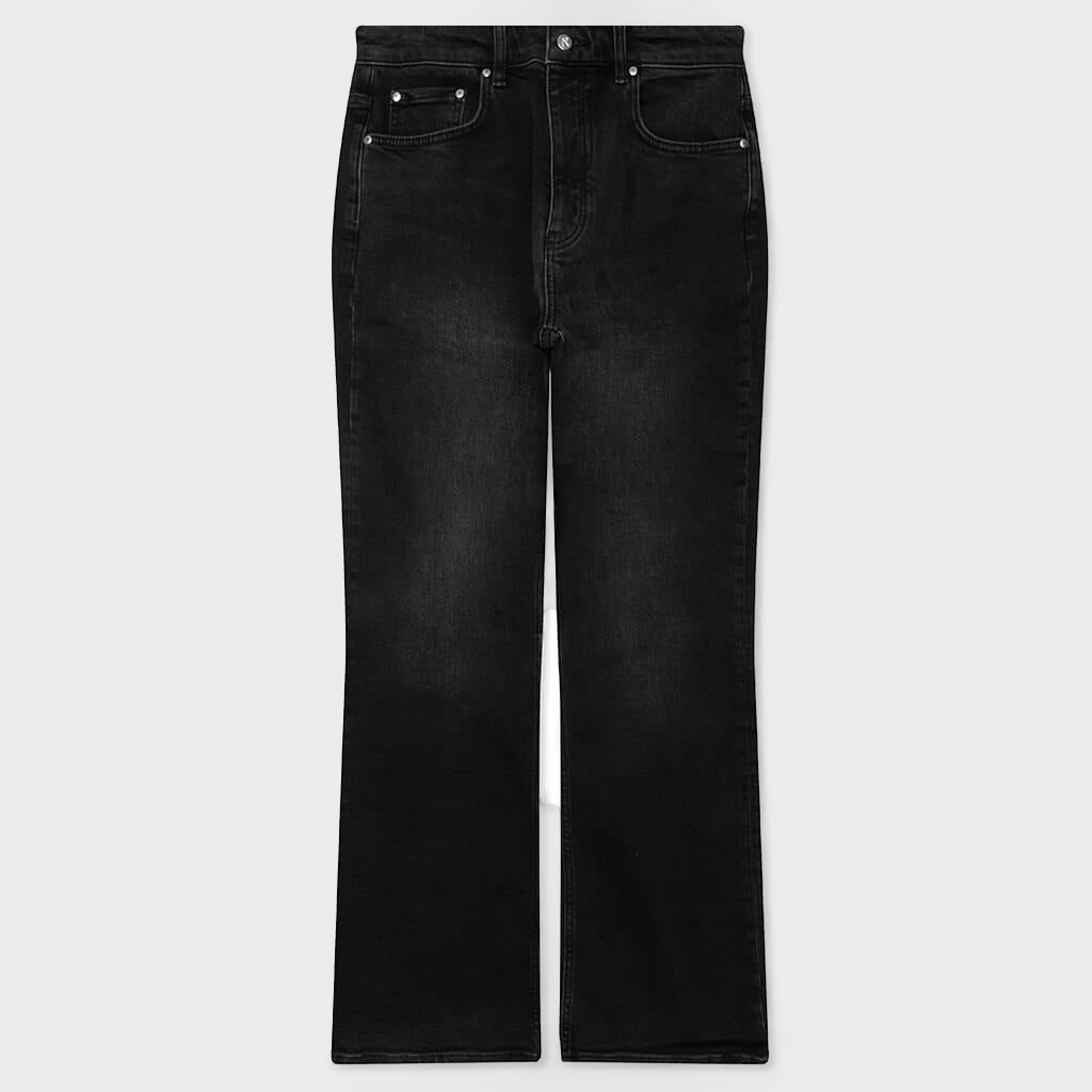 Boot Cut Denim - Aged Black