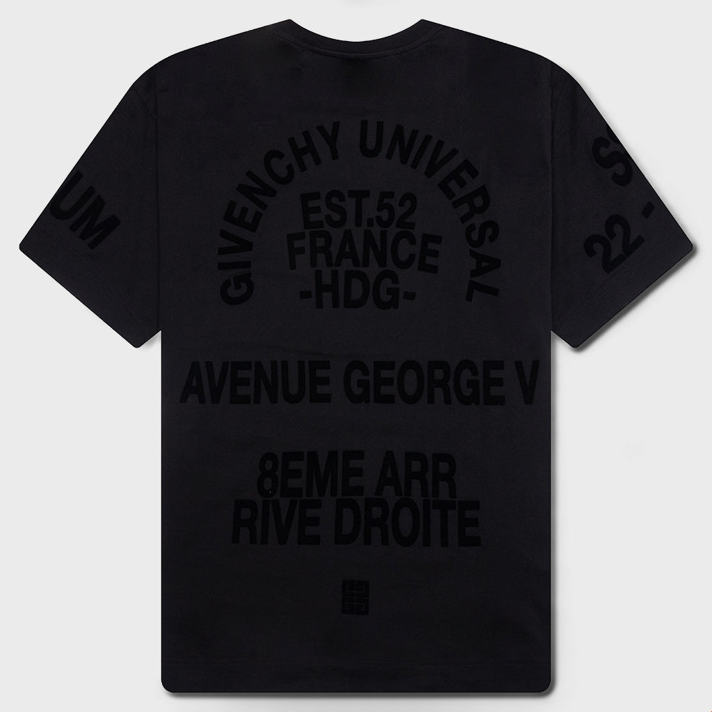 Boxy Fit T-Shirt - Black