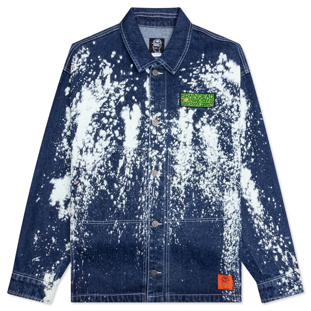 Gardening Jacket - Bleach Dyed Denim