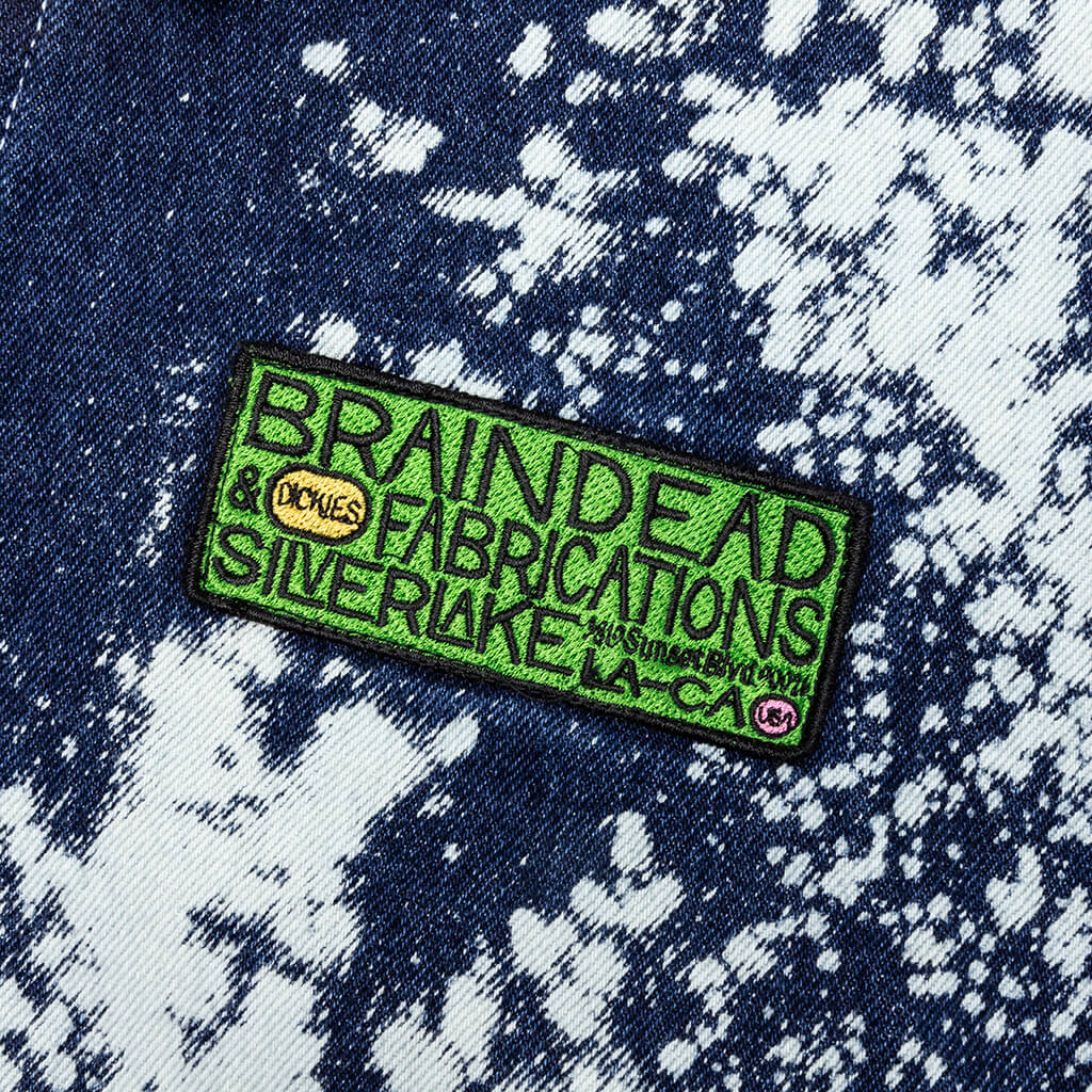 Gardening Jacket - Bleach Dyed Denim