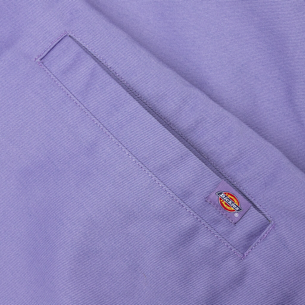 Garment Dyed Eisenhower Jacket - Lavender Violet