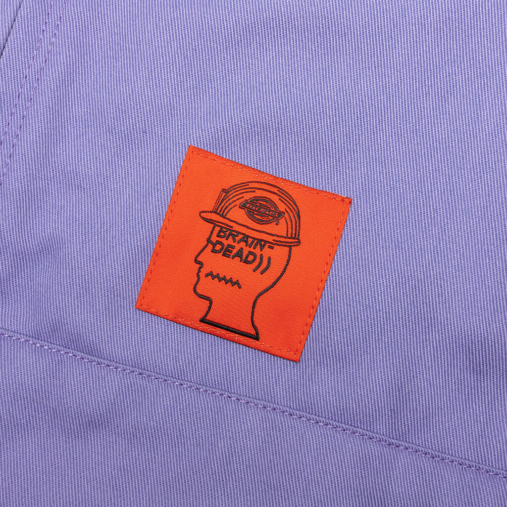 Garment Dyed Eisenhower Jacket - Lavender Violet