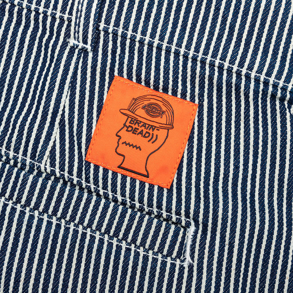 Hickory Striped Billow Pant - Hickory Denim
