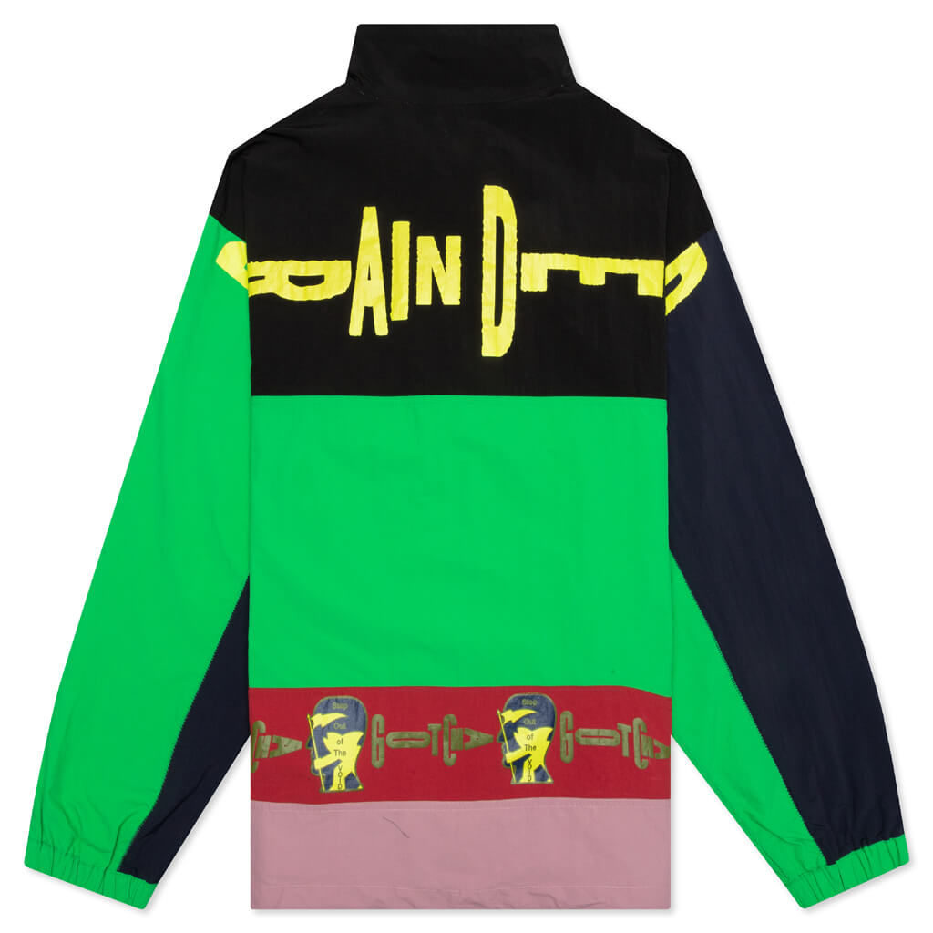 Nylon Half Zip Pullover - Multi