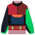 Nylon Half Zip Pullover - Multi