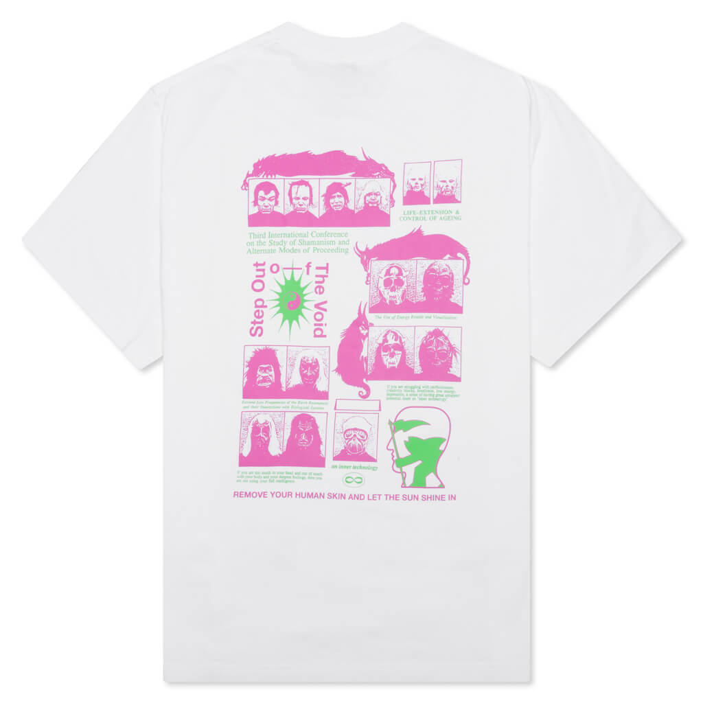 Step Out Of The Void S/S T-Shirt - White