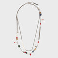 Brass & Freshwater Pearl M261-808 Necklace - Multi