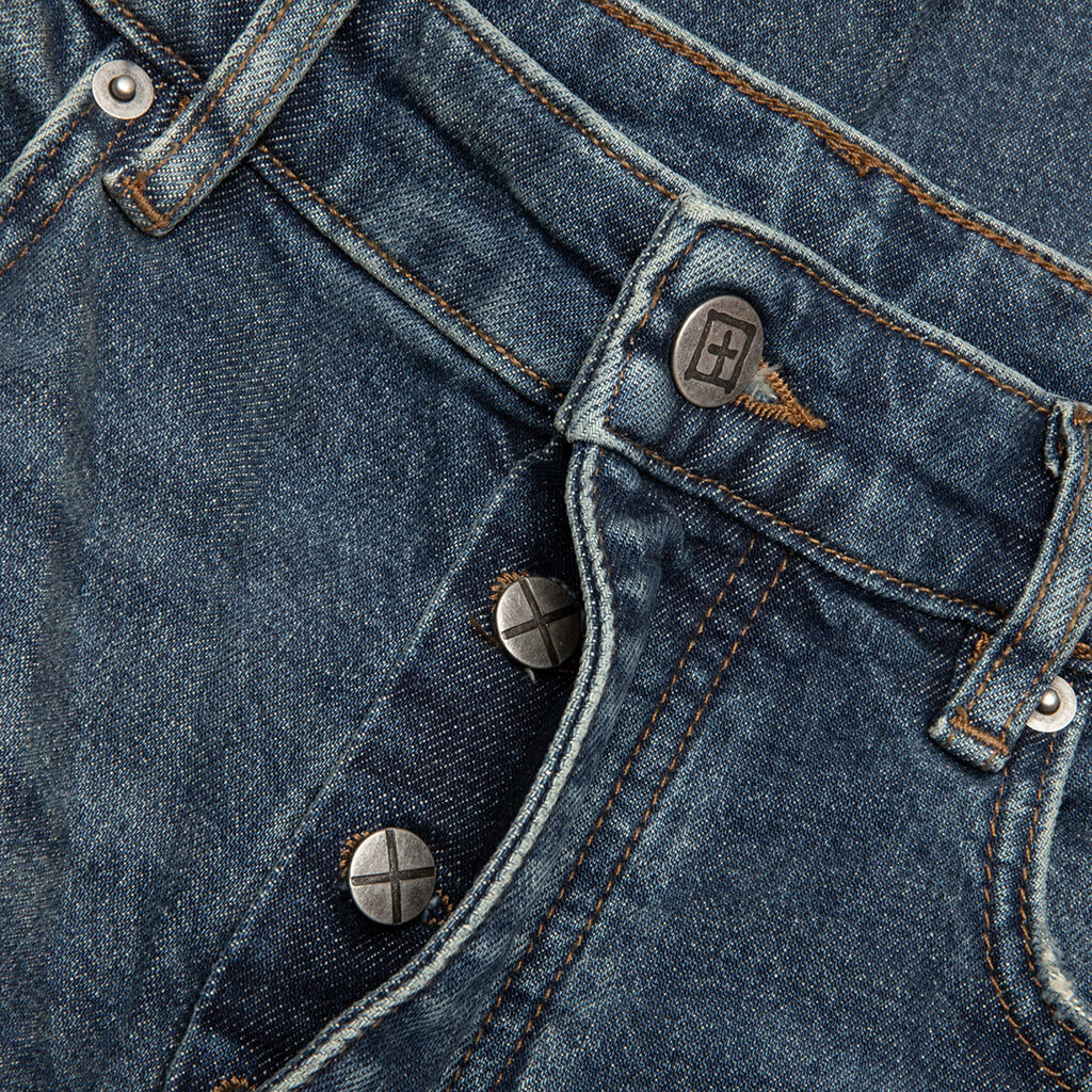 Bronko Denim Pant - Hendrix Blue Repair