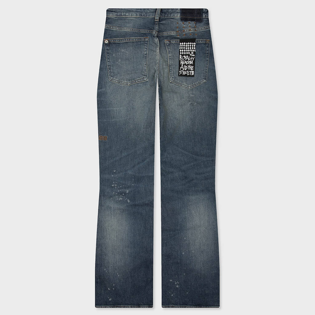 Bronko Denim Pant - Hendrix Blue Repair