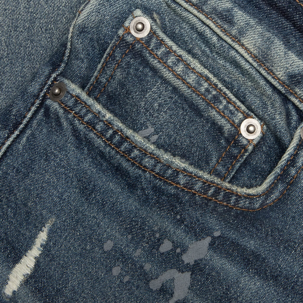 Bronko Denim Pant - Hendrix Blue Repair