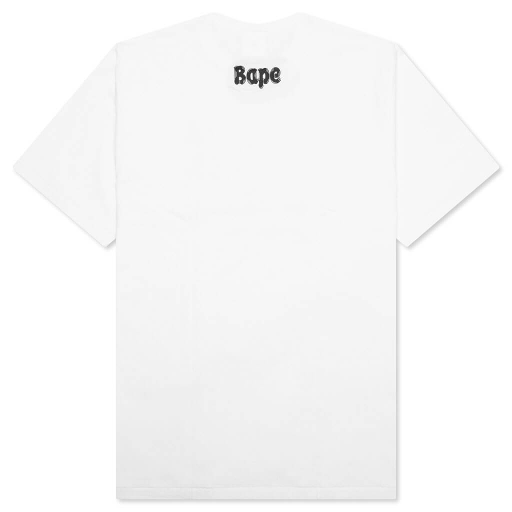Brush College Tee - White