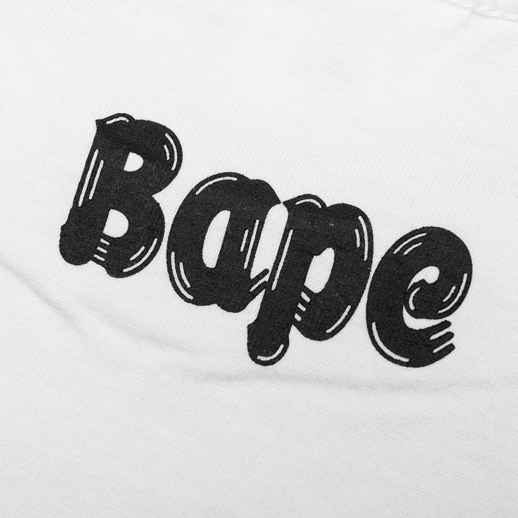 Brush College Tee - White