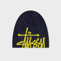 Brushed Out Basic Skullcap - Navy