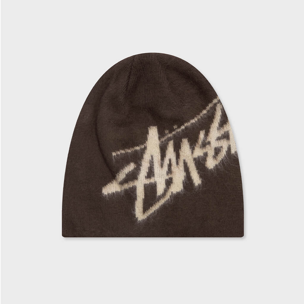Brushed Out Stock Skullcap - Brown