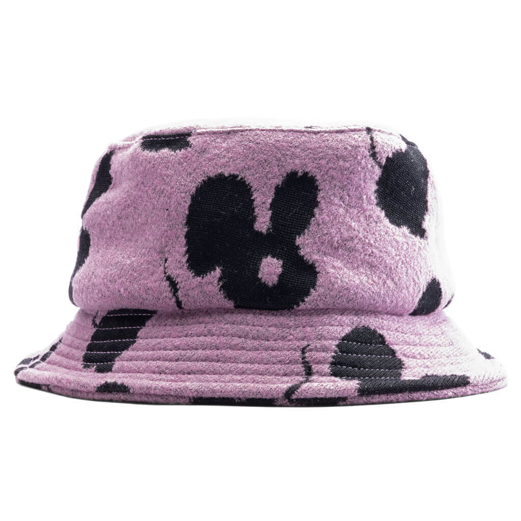 Bucket Hat - Lilac/Black