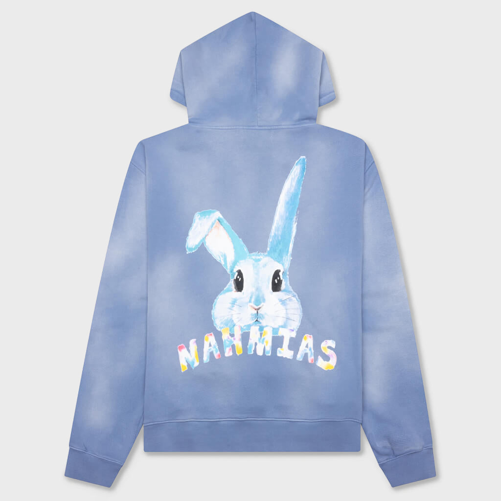 Bunny Hoodie - Dusty Blue Sun Fade