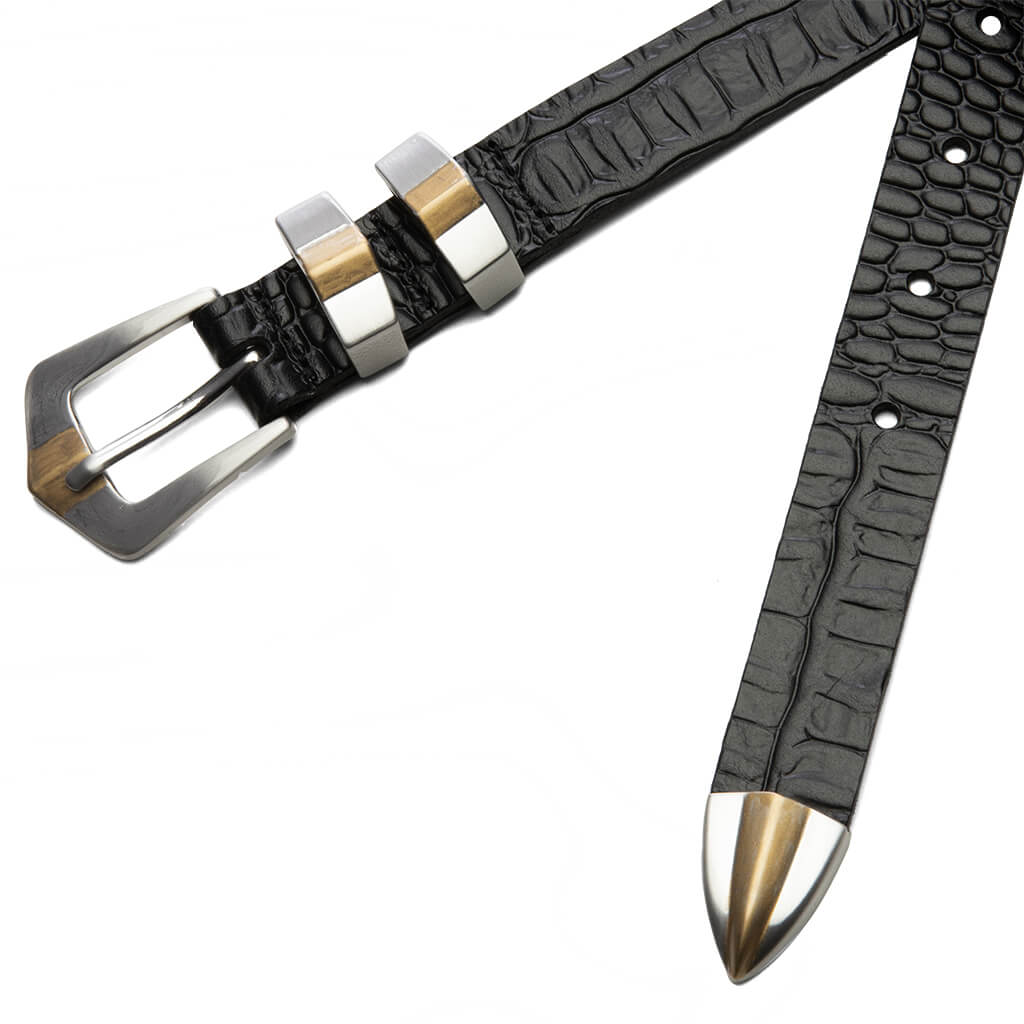 Butch Leather Belt - Black