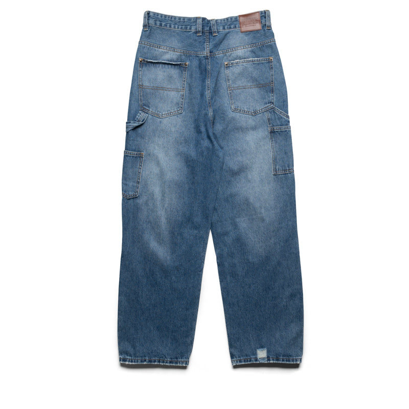Criminal Damage Franklin Pants - Mid Blue