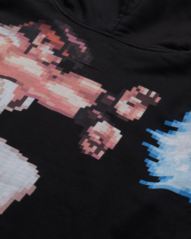 Criminal Damage x Street Fighter Ryu Hadouken Hoodie - Black