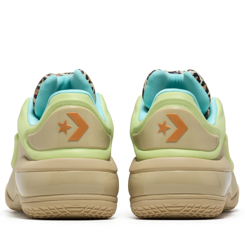 Converse Shai 001 Lace Up 'Cheetah' (GS) - Last Straw/Lime Latte