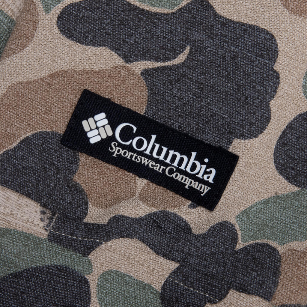 CSC 1938 V1 Printed L/S Tee - British Tan Duck Camo