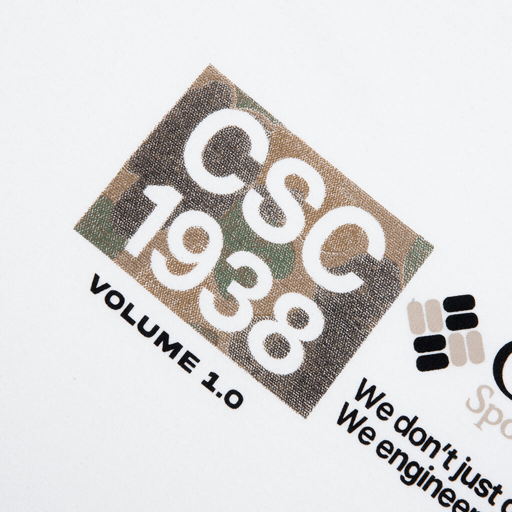 CSC 1938 V1 S/S Tee - Sea Salt