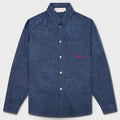 Chambray Oversized Shirt - Orion Blue