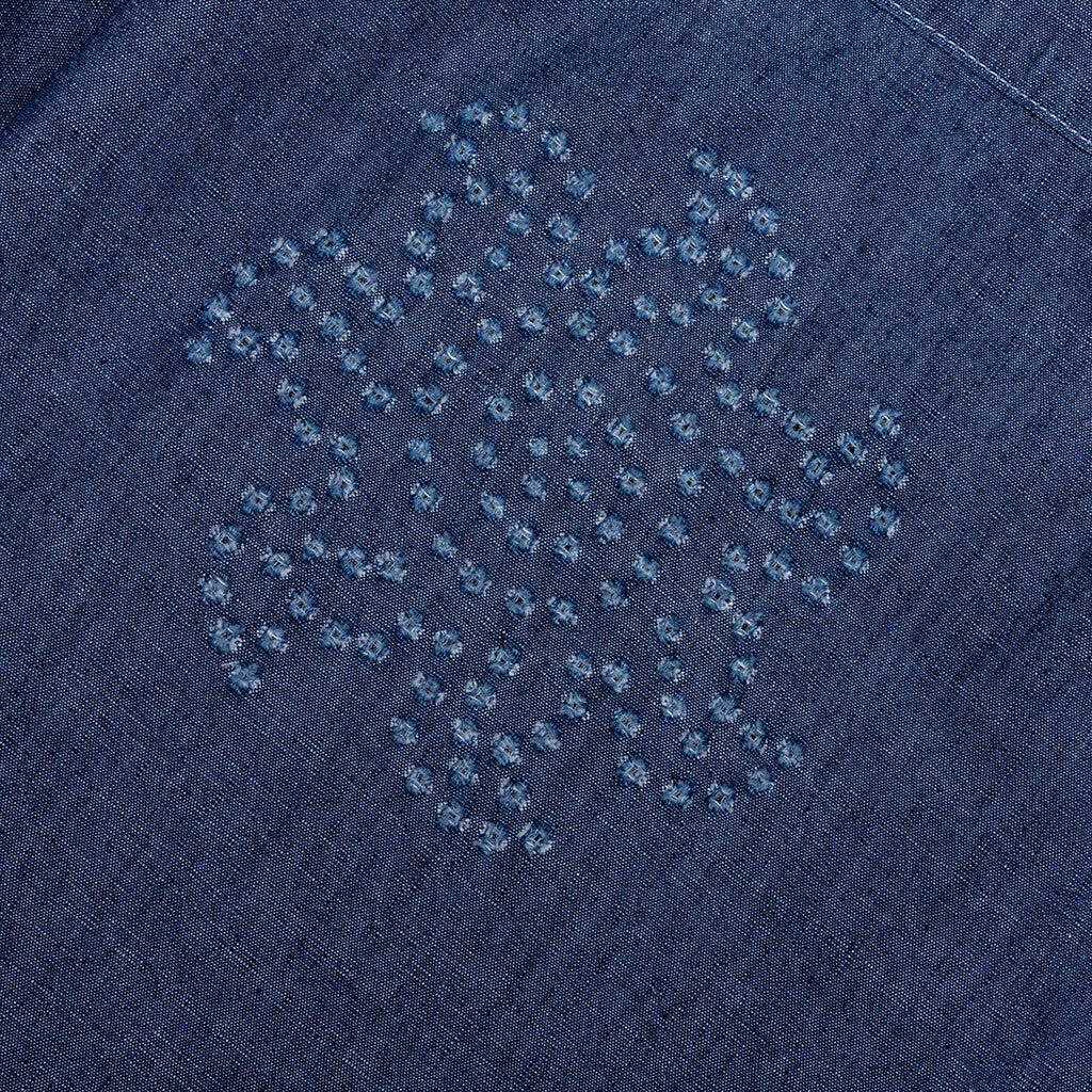 Chambray Oversized Shirt - Orion Blue
