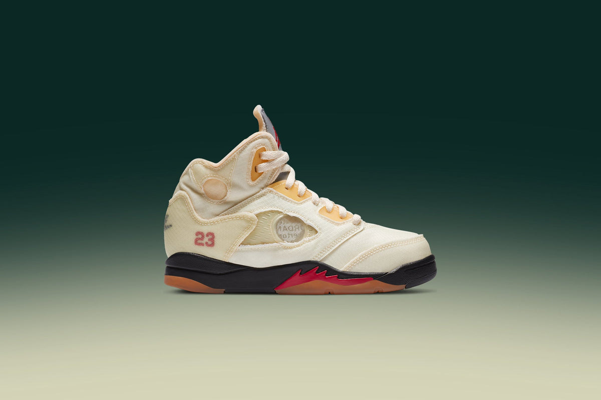 5 Retro SP (PS) - Sail/Fire Red