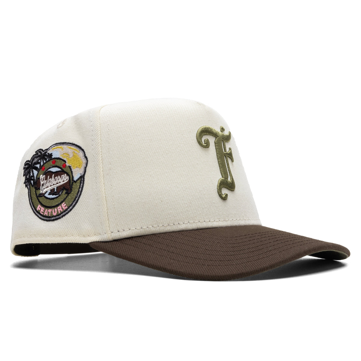 9FIFTY A-Frame Old English F Calabasas - Ivory/Walnut