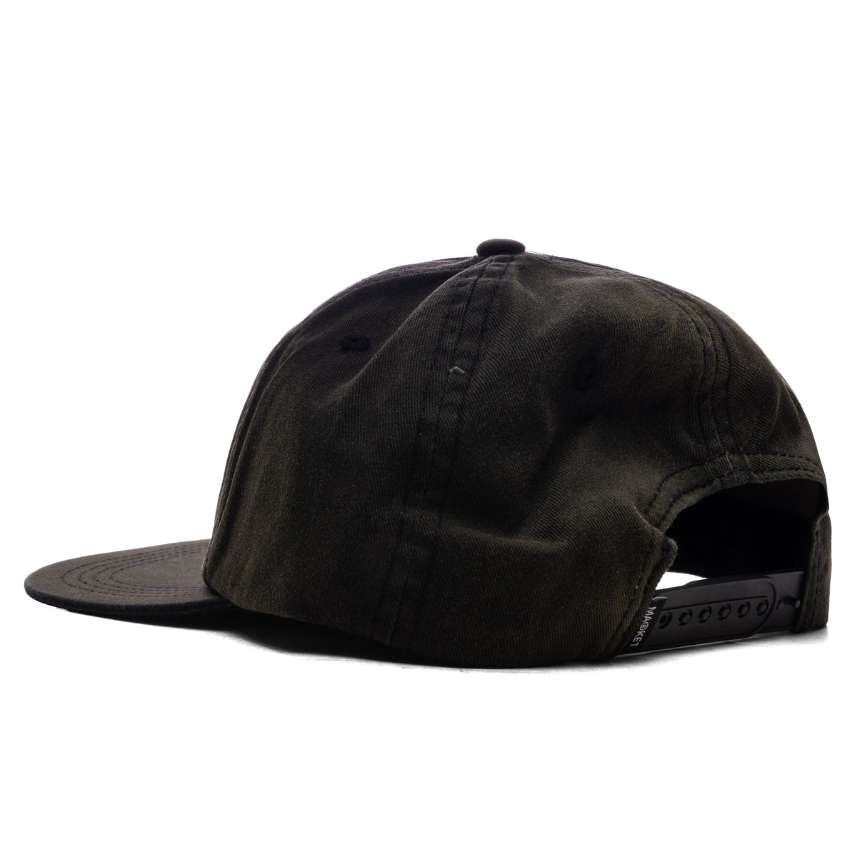 Call Me 5 Panel Hat - Jet Set Black