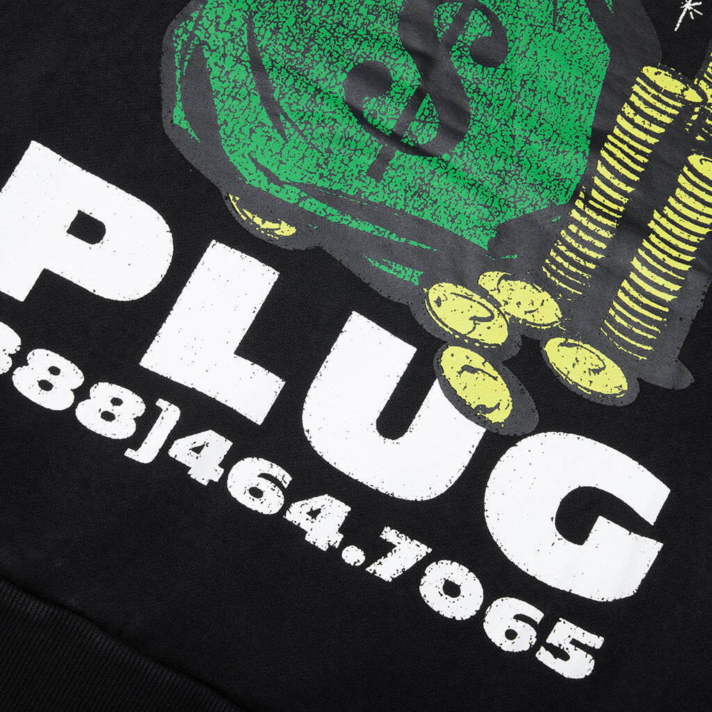 Call My Plug Hoodie - Black
