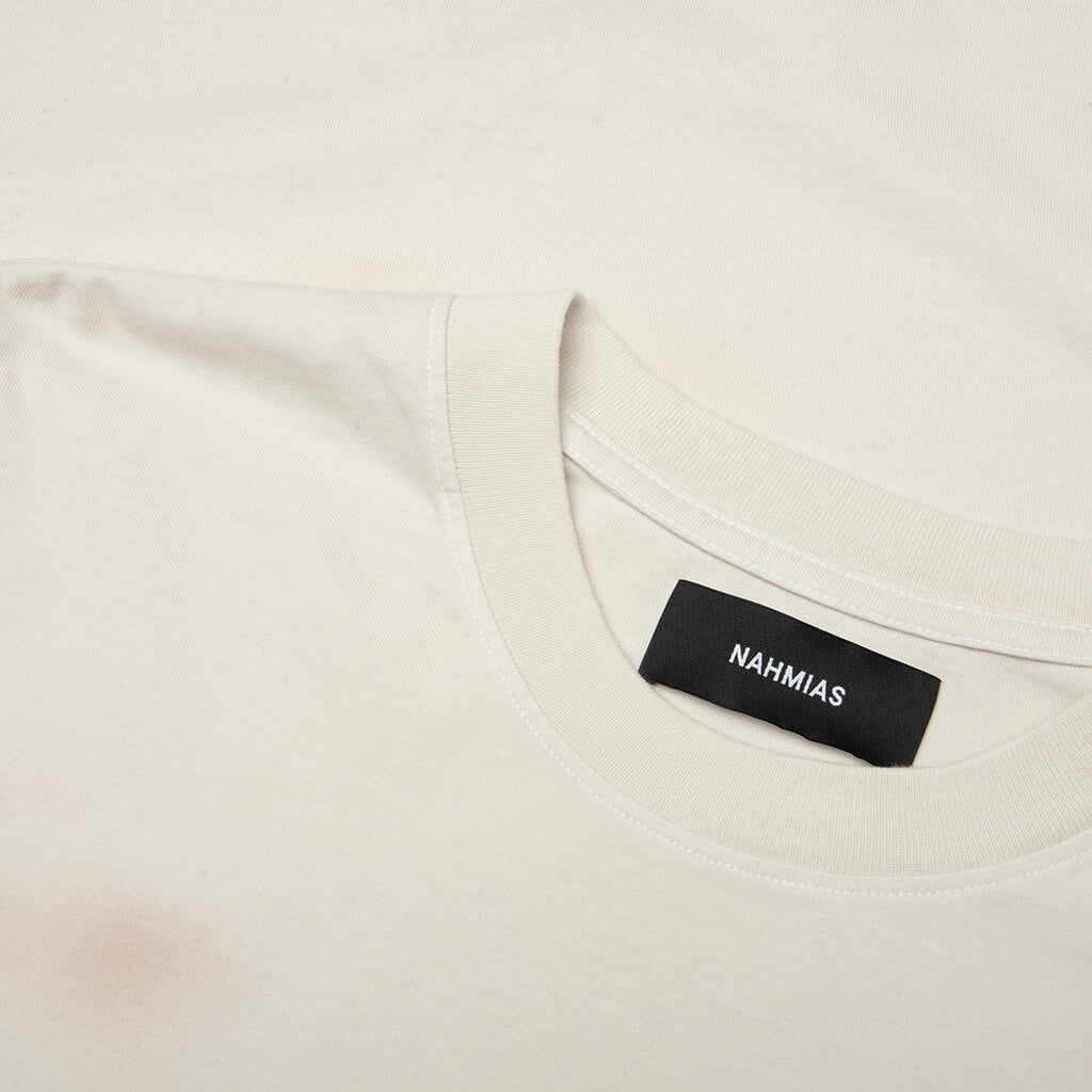 Camp Miracle Boxy Tee - Egg White