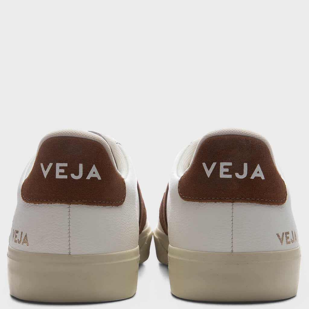 Campo Leather - White/Cognac