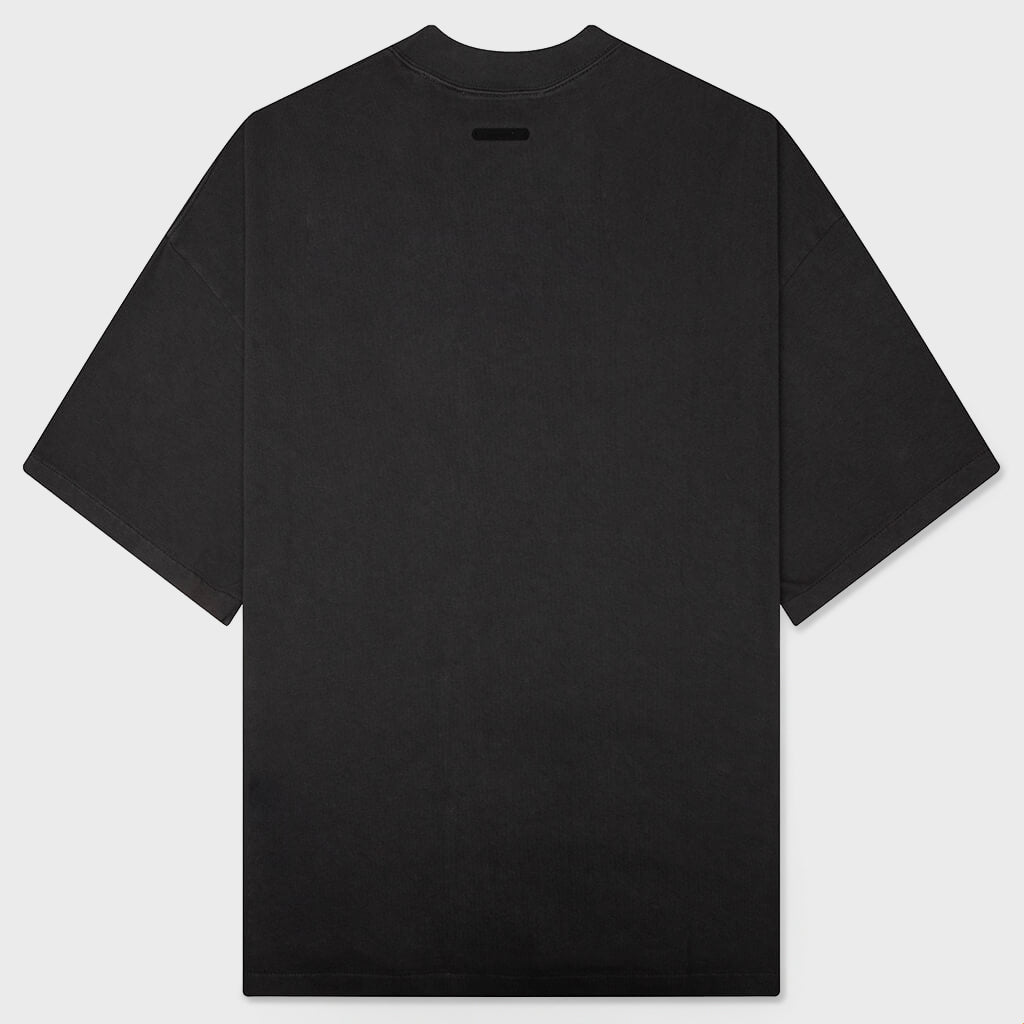 Campus 90s Tee - Faded Black