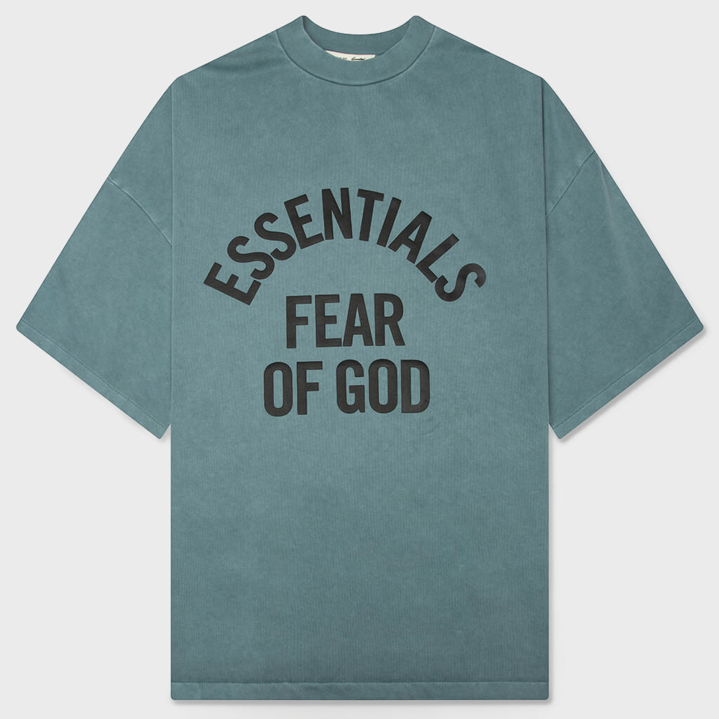 Campus 90s Tee - Faded Coastal