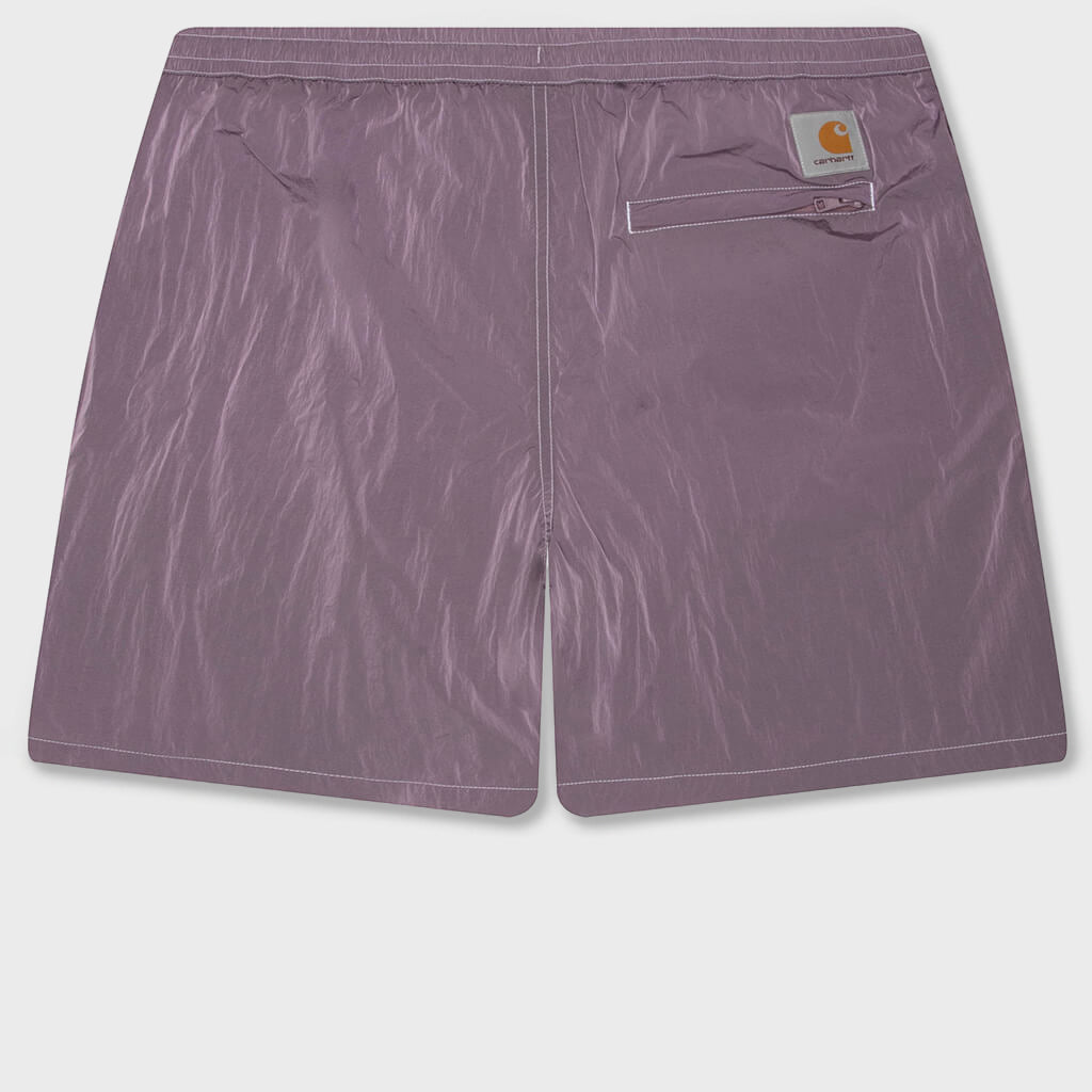 Canby Swim Trunks - Gentle Purple/White